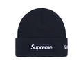 New Era x Supreme Box Logo Beanie Navy (FW25)