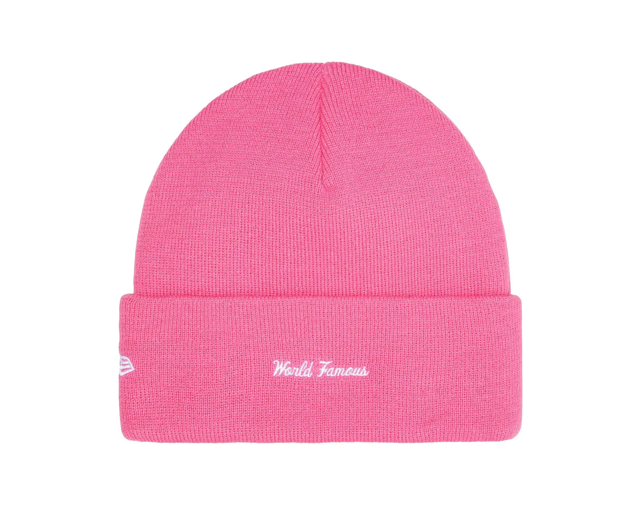 New Era x Supreme Box Logo Beanie Magenta (FW25)