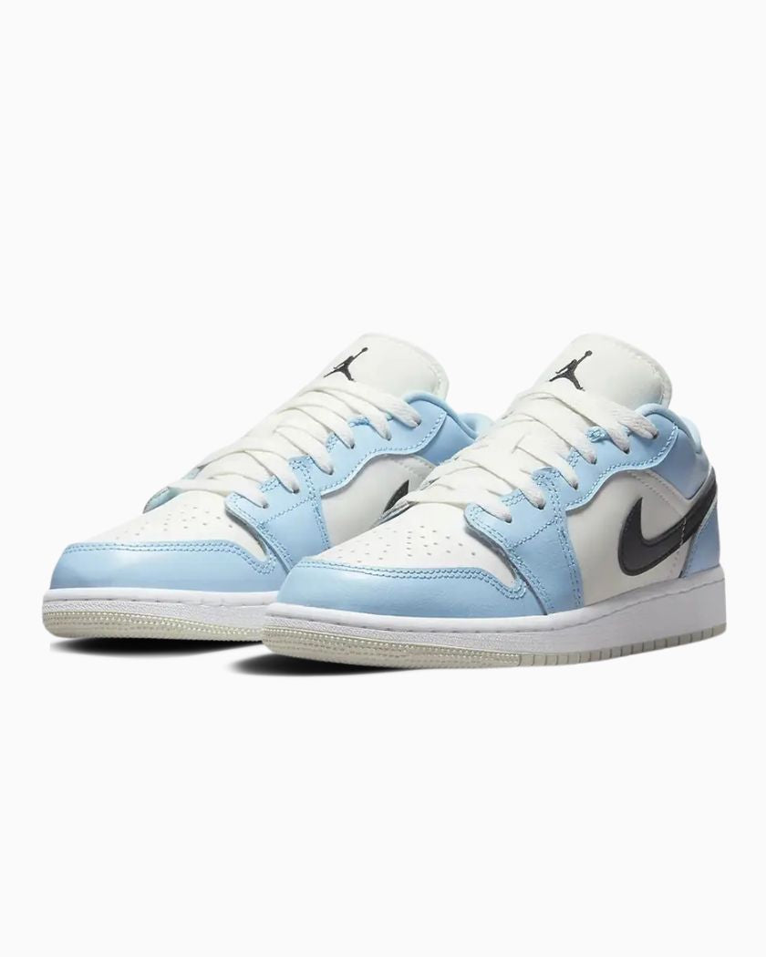 Jordan 1 Low Ice Blue Black
