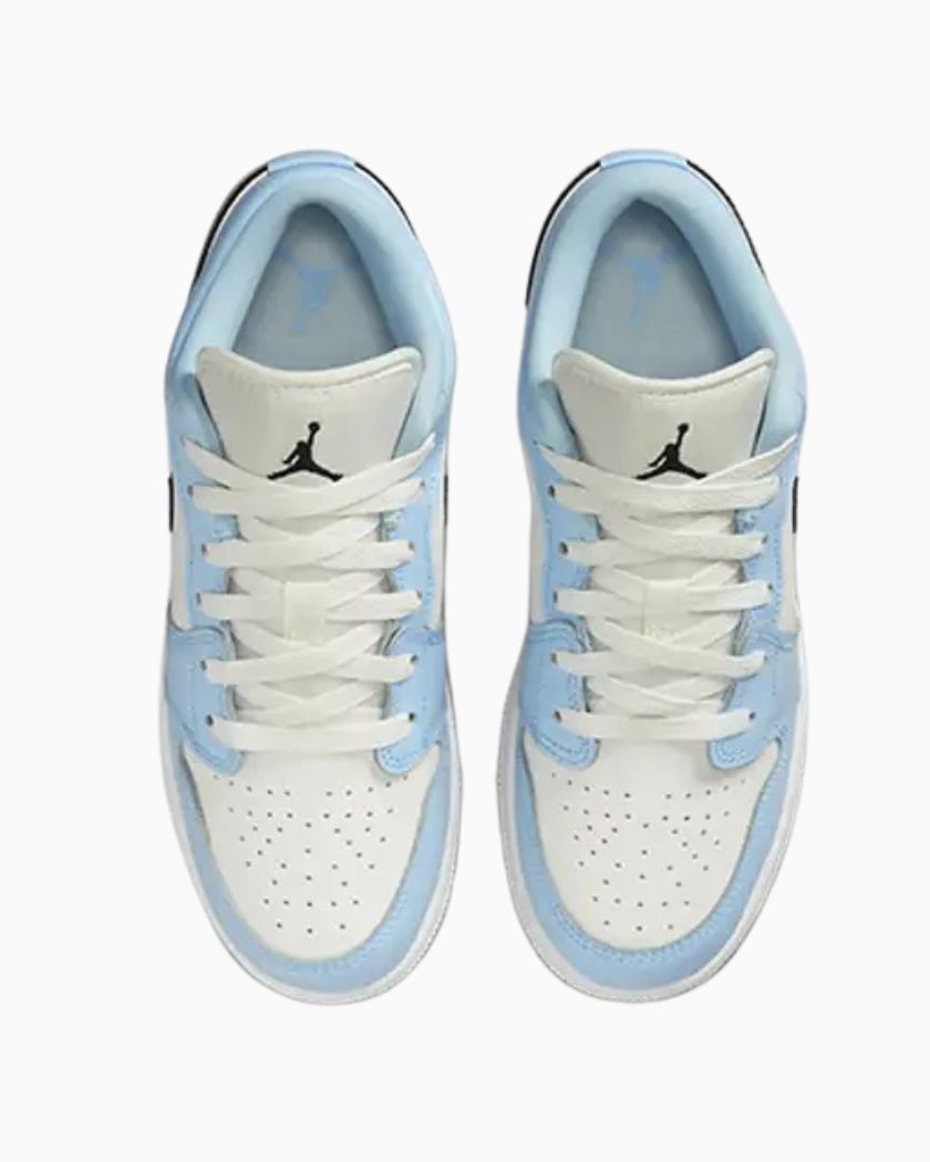 Jordan 1 Low Ice Blue Black