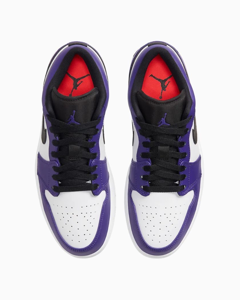 Jordan 1 Low Court Purple
