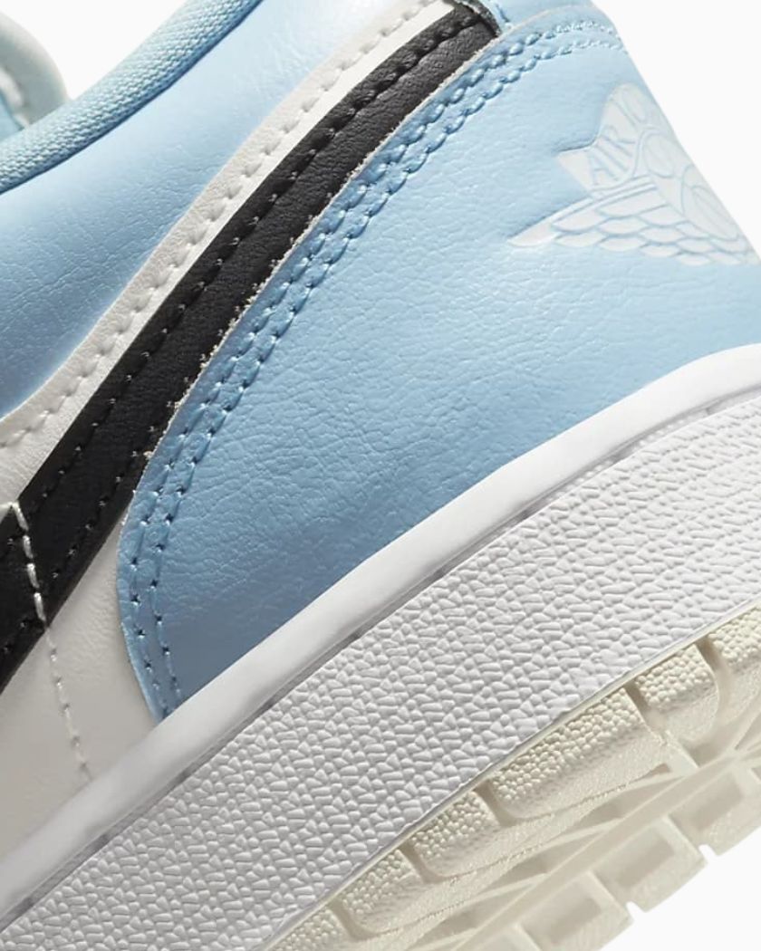 Jordan 1 Low Ice Blue Black