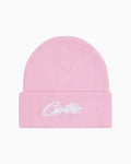 Corteiz Allstarz Folded Beanie Pink