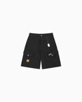 Corteiz Storm Cargo Shorts Black