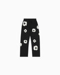 Denim Tears Cotton Wreath Baggy Sweatpants Black