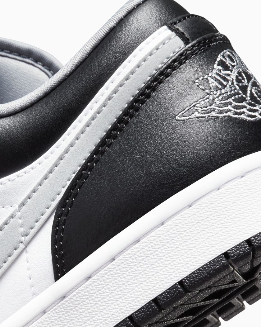 Jordan 1 Low Black White Particle Grey