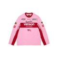 Supreme Vanson Leathers L/S Top Pink