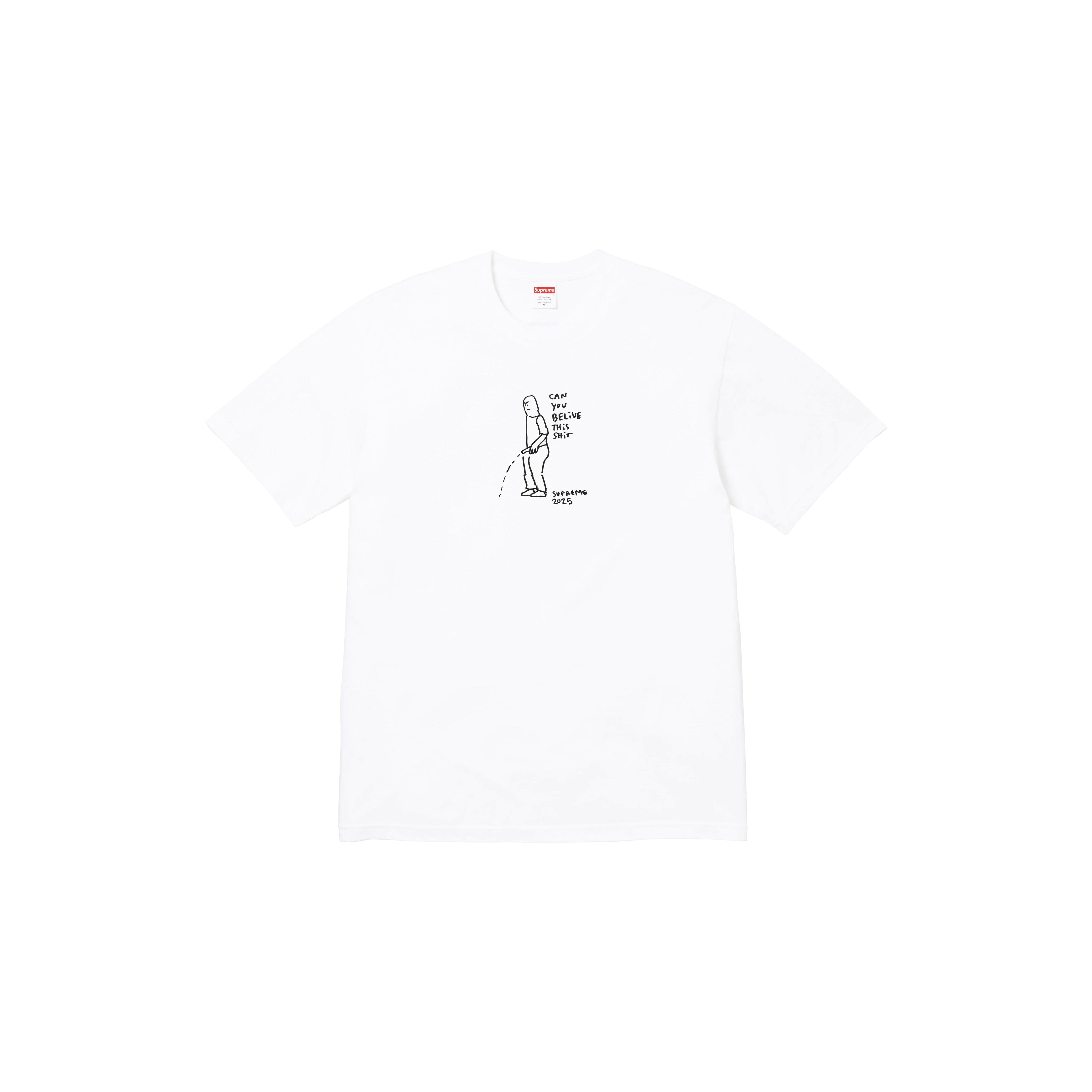 Supreme Piss Tee White