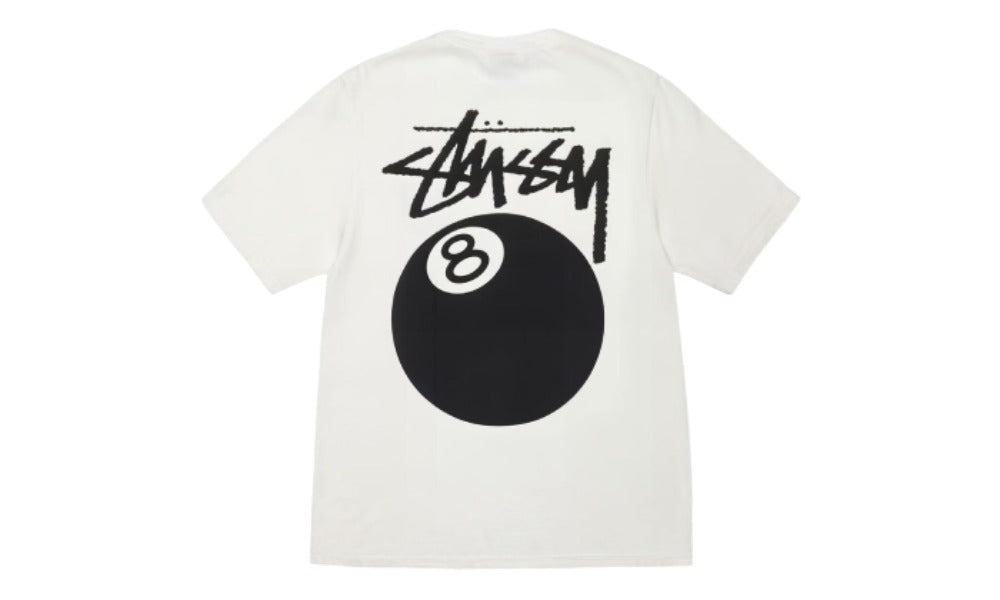 Stussy 8 Ball Pigment Dyed Tee Natural