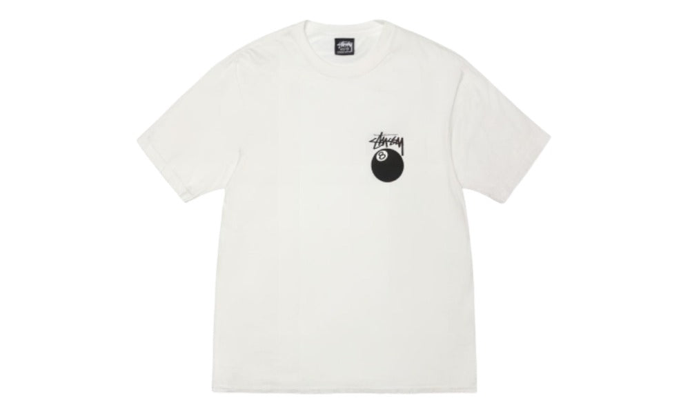 Stussy 8 Ball Pigment Dyed Tee Natural