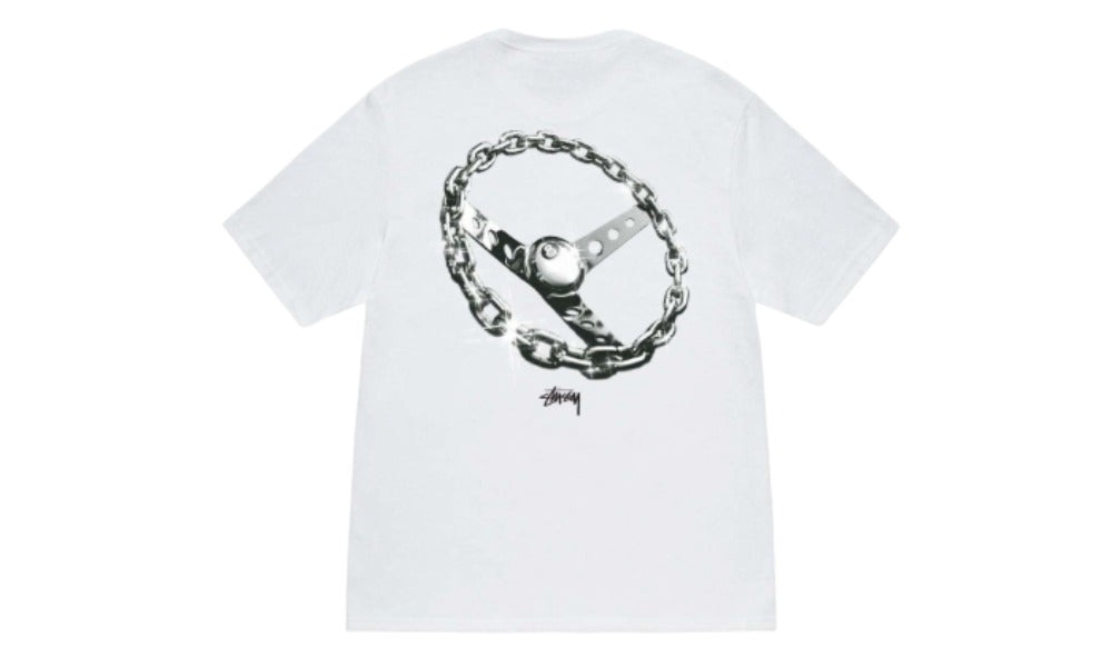 Stussy Chain-Link T-shirt White