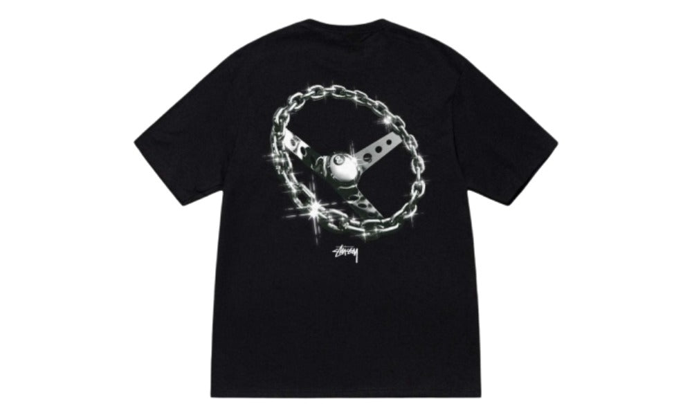 Stussy Chain-Link T-shirt Black
