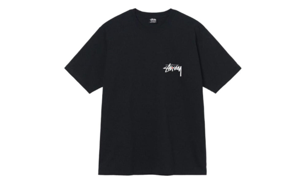 Stussy Fuzzy Dice Tee Black
