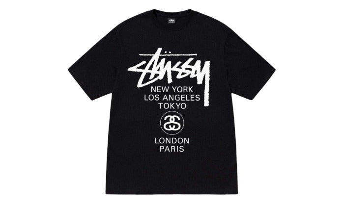 Stussy World Tour T-shirt Black