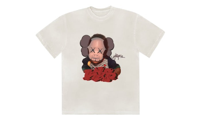 Travis Scott x KAWS Utopia I Tee White