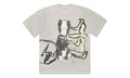Travis Scott Cactus Jack + Kaws For Fragment Tee Aged Yellow