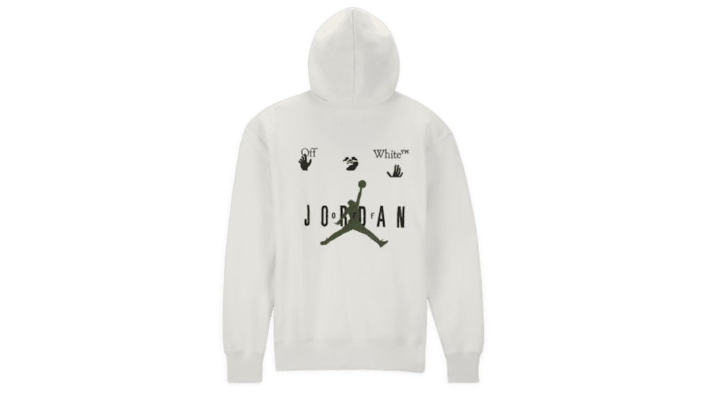 OFF-WHITE x Jordan Hoodie White