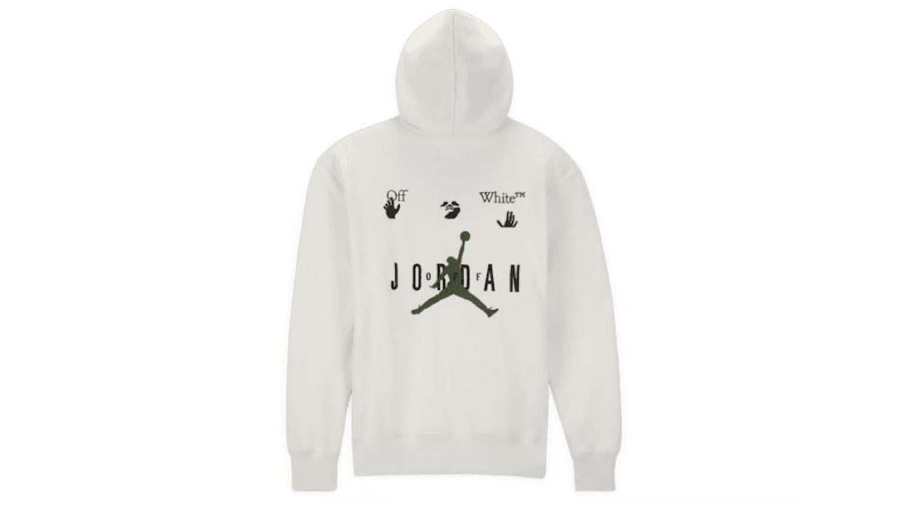 OFF-WHITE x Jordan Hoodie White