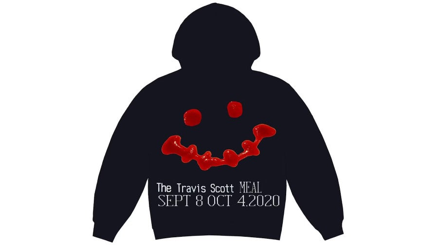 Travis Scott x CPFM 4 CJ Ketchup Hoodie Black