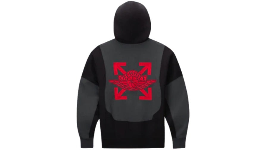 OFF-WHITE x Jordan Hoodie Black