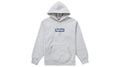Supreme Bandana Box Logo Hooded Sweatshirt Heather Grey