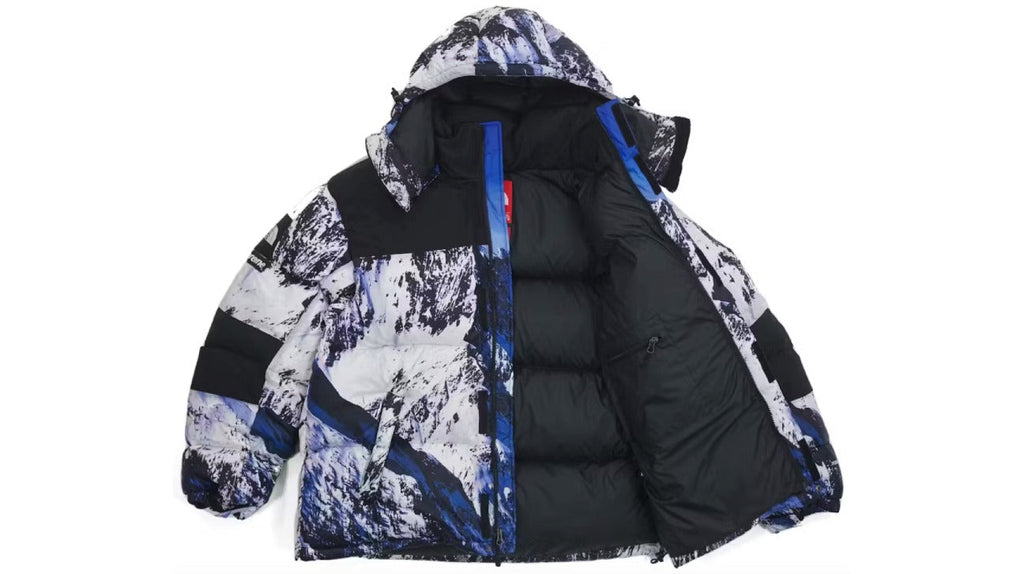 Supreme The North Face Mountain Baltoro Jacket Blue/White