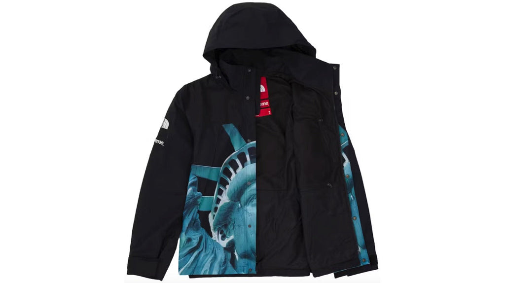 Supreme The North Face Statue of Liberty Mountain Jacket Black