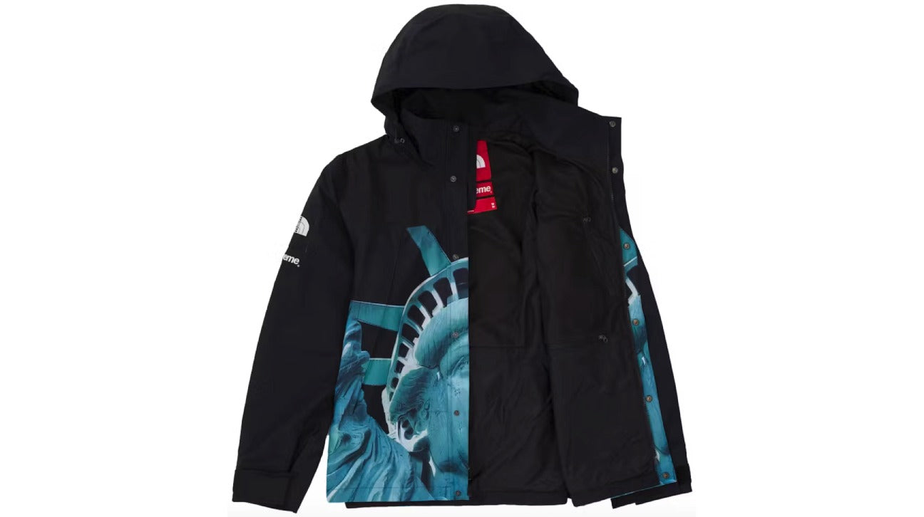 Supreme The North Face Statue of Liberty Mountain Jacket Black