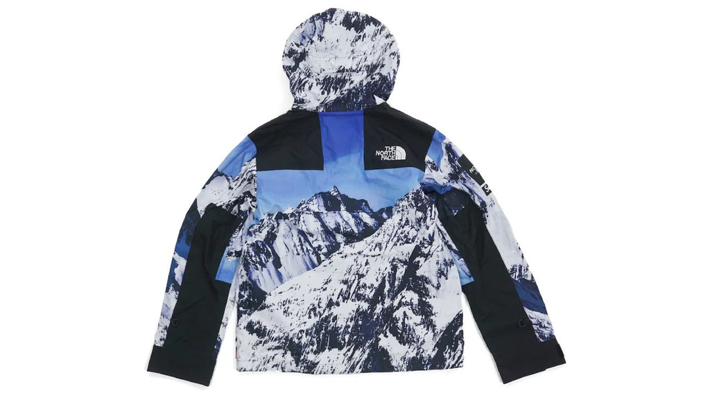 Supreme The North Face Mountain Parka Blue/White