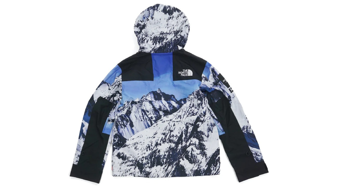 Supreme The North Face Mountain Parka Blue/White