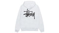 Stussy Basic Hoodie Ash Heather