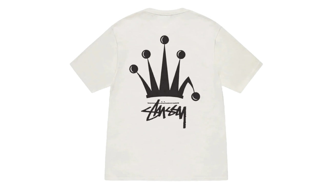 Stussy Regal Crown Pigment Dyed T-shirt Natural