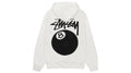 Stussy 8 Ball Pigment Dyed Hoodie Natural