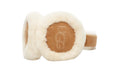 UGG Sheepskin Embroidery Earmuff Chestnut