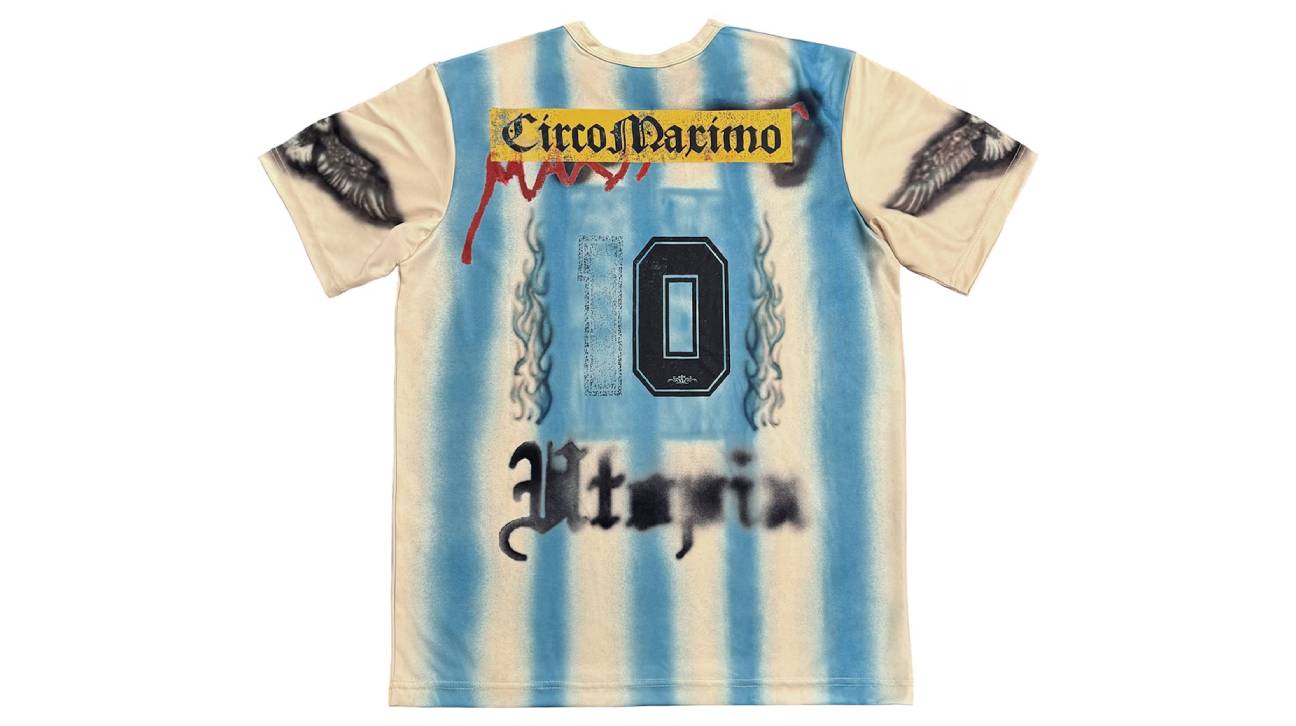 Travis Scott Argentina Soccer Jersey Multicolor