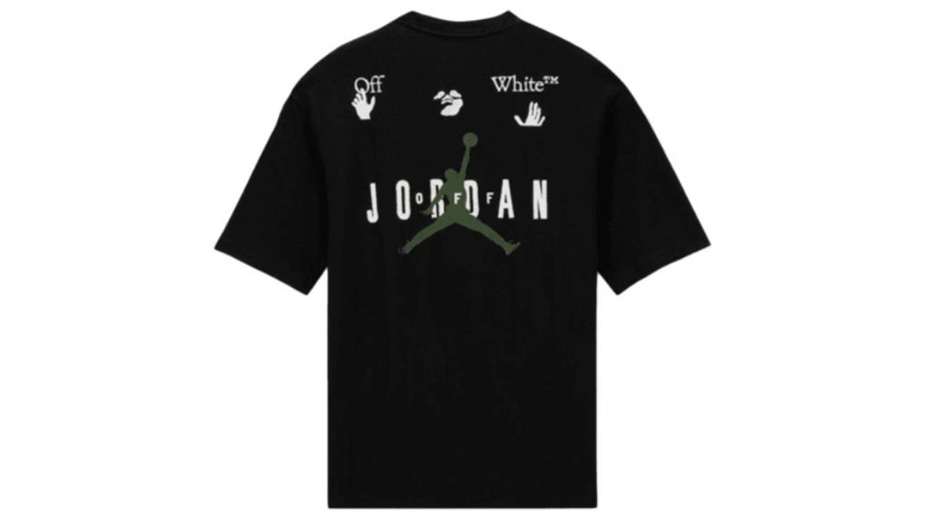 OFF-WHITE x Jordan T-shirt Black