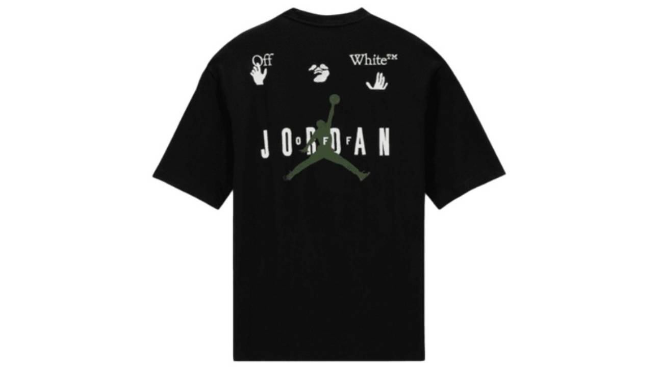 OFF-WHITE x Jordan T-shirt Black