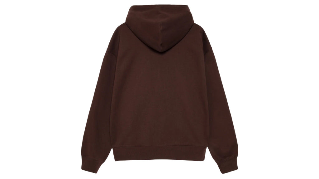Stussy x Nike Stone Washed Fleece Zip Hoodie (FW25) Dark Cinder