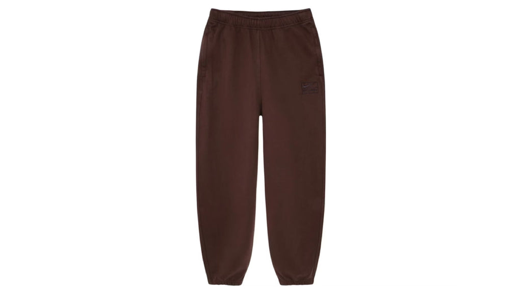 Stussy x Nike Stone Washed Fleece Pant (FW25) Dark Cinder