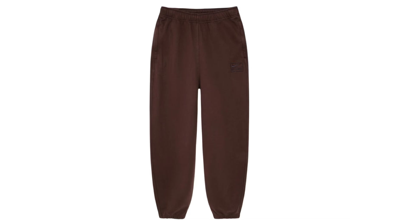 Stussy x Nike Stone Washed Fleece Pant (FW25) Dark Cinder