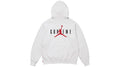 Supreme x Jordan Hooded Sweatshirt (FW24) Ash Grey