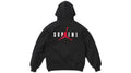 Supreme x Jordan Hooded Sweatshirt (FW24) Black