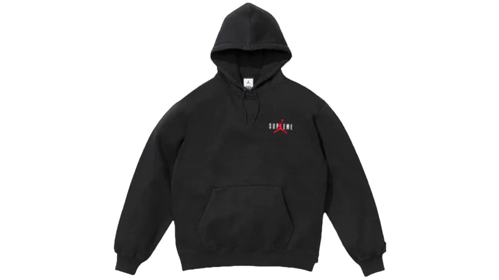 Supreme x Jordan Hooded Sweatshirt (FW24) Black