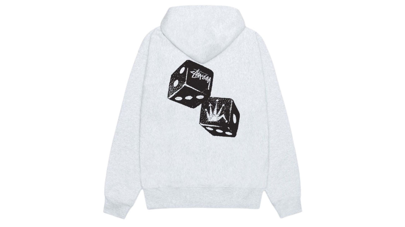 Stussy Shakers Hoodie Ash Heather