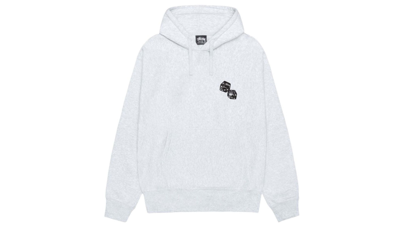 Stussy Shakers Hoodie Ash Heather