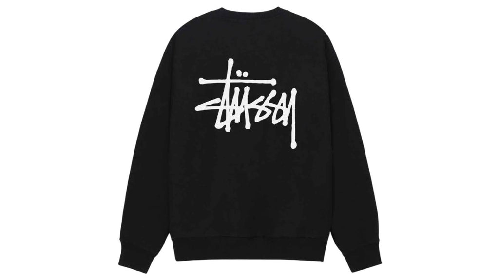 Stussy Basic Crew Black