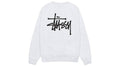 Stussy Basic Crew Ash Heather