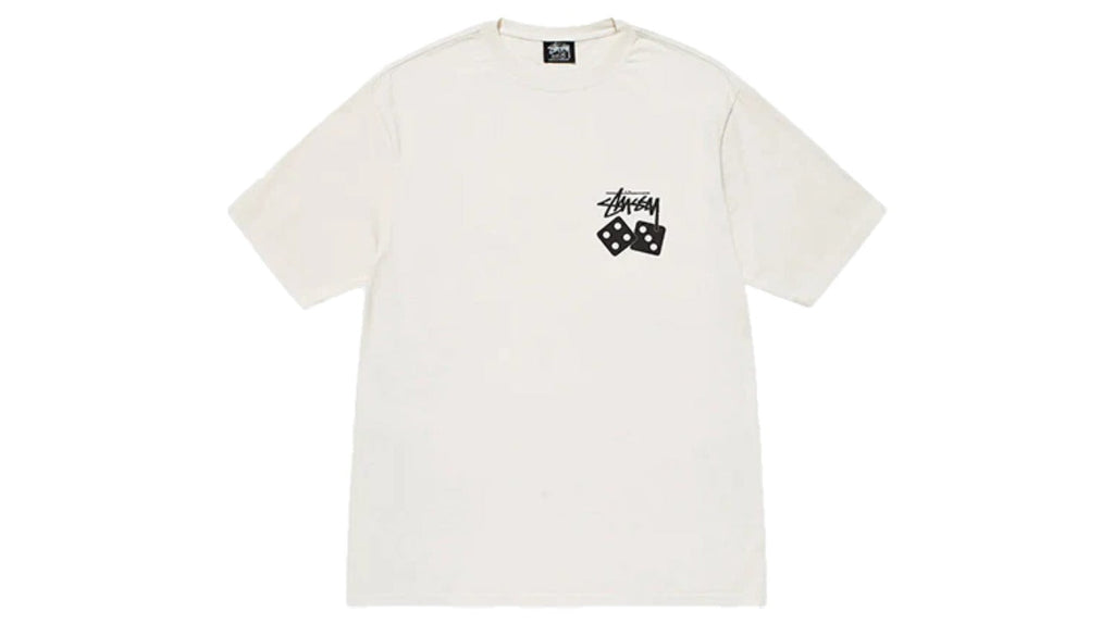 Stussy Dice Pigment Dyed Tee Natural