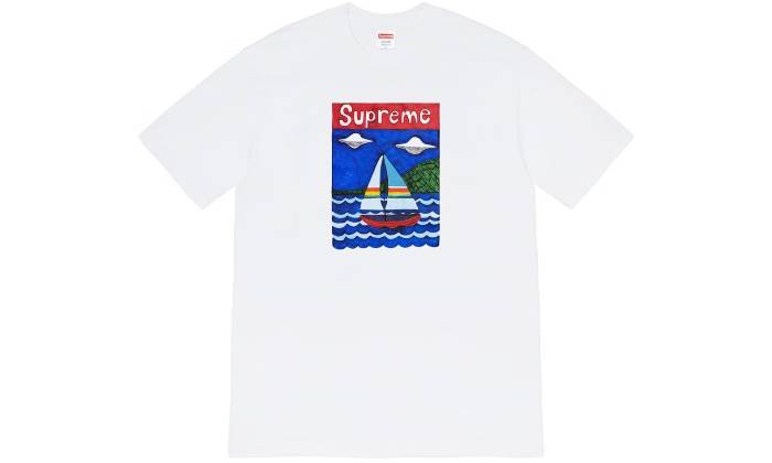 Supreme Sailboat Tee White