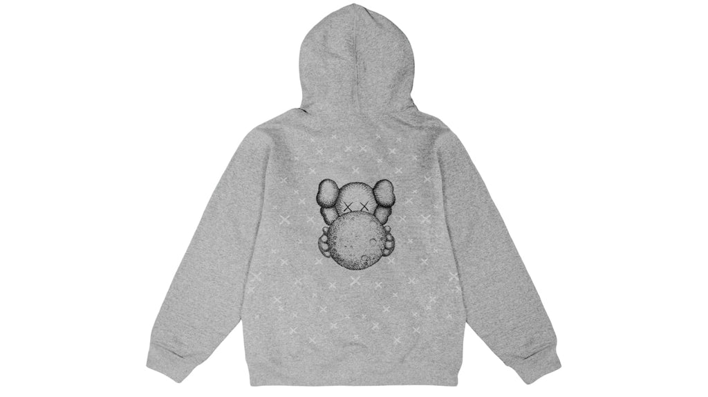 Kaws Holiday Shanghai Hoodie Grey